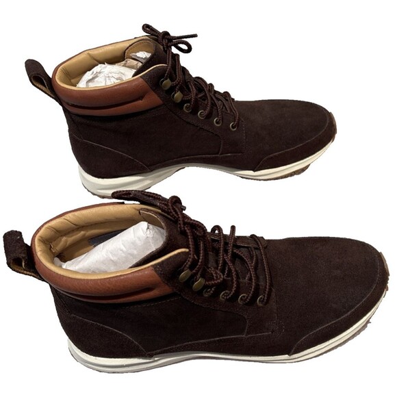 Hiking Waterproof Sneakerboot Cole Haan Branson Lace Up Suede Java Size 9 ($260) main image 9